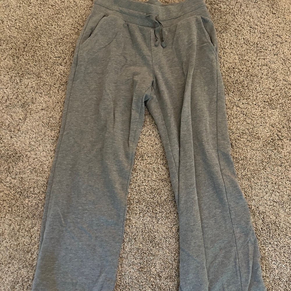 open leg sweatpants